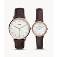 Fossil Set Mother of Pearl Men's Watches - FS5564SET