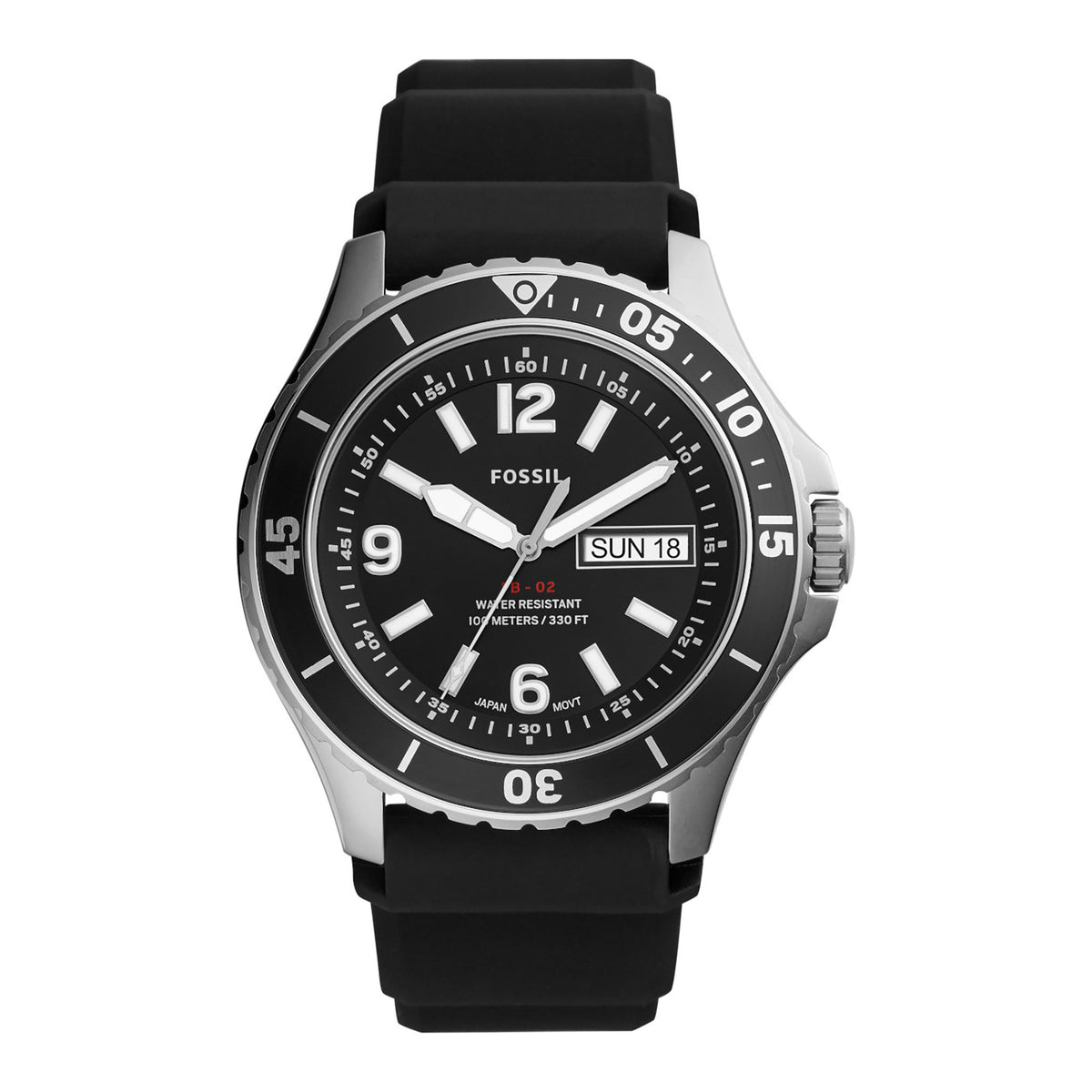 ساعة فوسيل إف بي - 02 كوارتز عصرية للرجال - FS5689