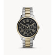 Fossil Analog Men's Watch Gold Plated Metal Bracelet