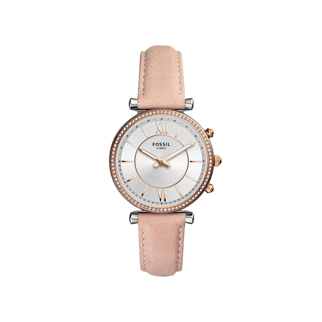 FOSSIL Women's Carlie Hybrid Smartwatch Fashion Hybrid Watch