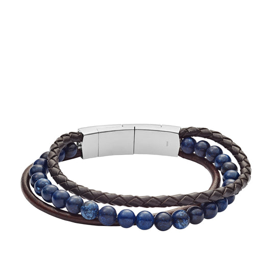 Fossil Vintage Casual Leather Bracelet - JF02885040
