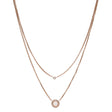 Fossil Classics Stainless Steel Necklace - JF03057791
