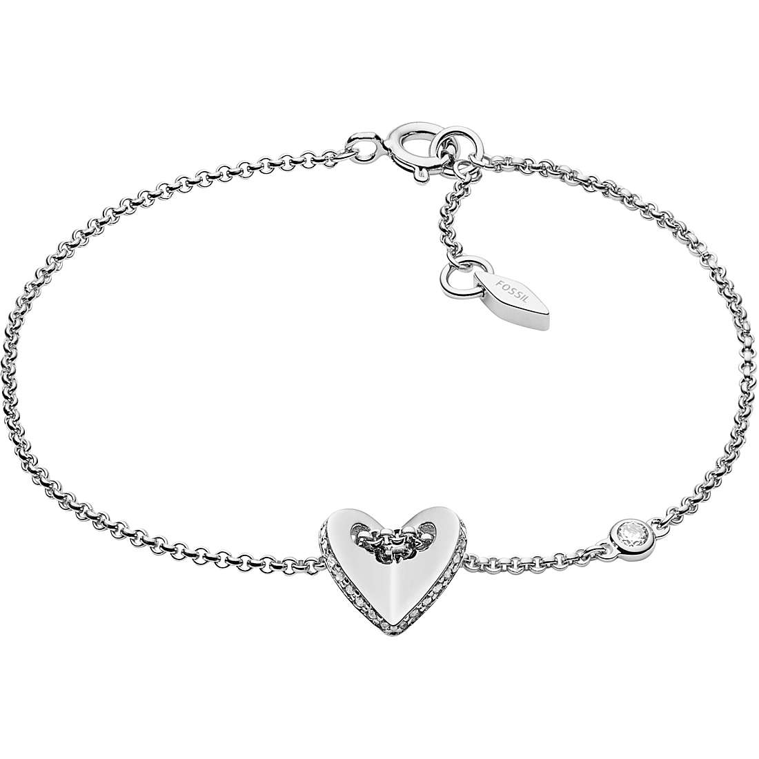 Fossil Sterling Stainless Steel Bracelet - JFS00424040