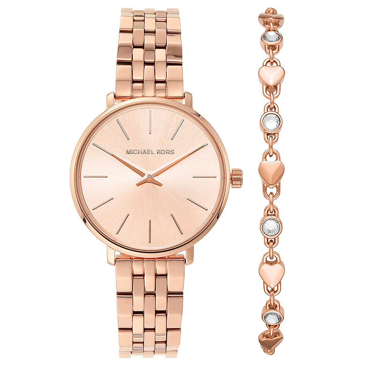Michael Kors Set Women's Watch And Bracelet - MK4496