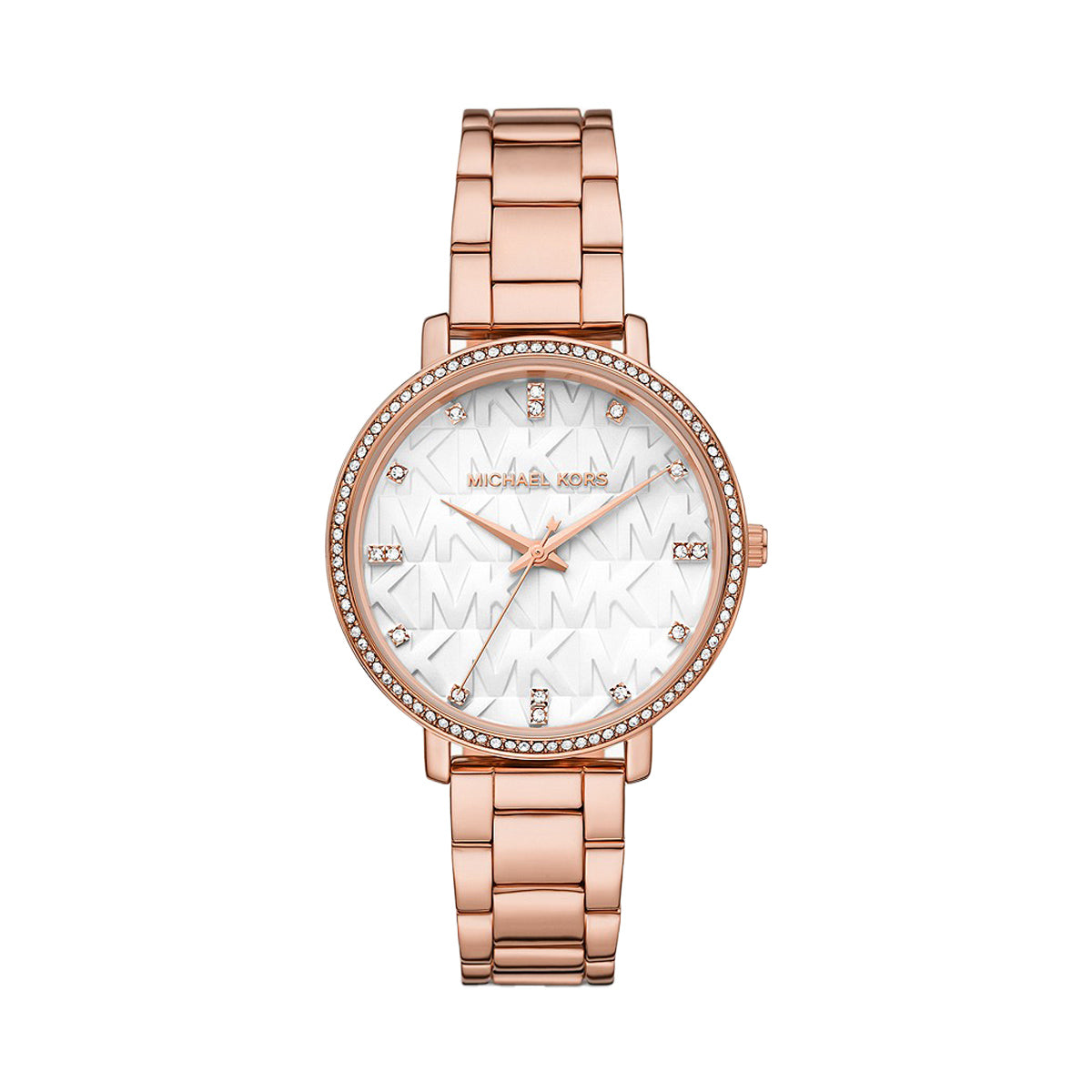 Michael Kors Analog Men's Watch Gold Plated Metal Bracelet