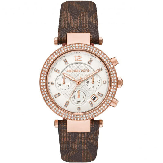 Michael Kors Analog Women's Watch Gold Plated Plastic Band