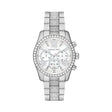 Michael Kors Lexington Lux Chronograph Stainless Steel Women's Watch