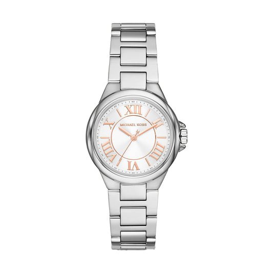 Michael Kors Camille Three-Hand Stainless Steel Women's Watch