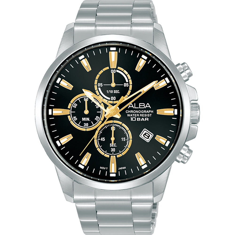 Alba water resist best sale 10 bar chronograph price