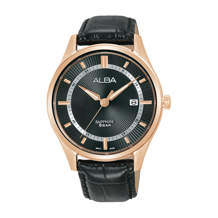 ساعة ألبا برستيج كوارتز للرجال AS9R22X1