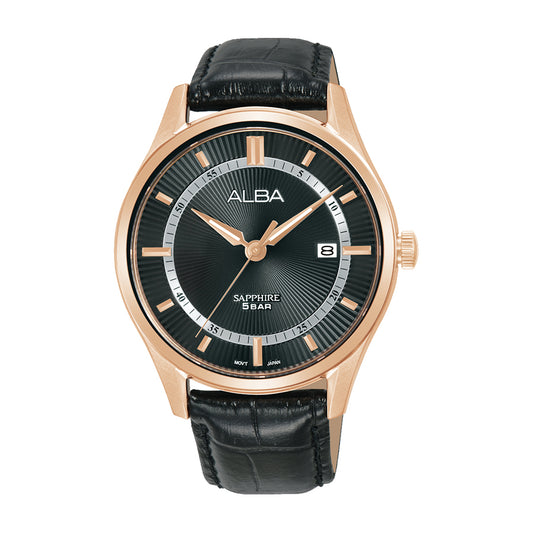 ساعة ألبا برستيج كوارتز للرجال AS9R22X1
