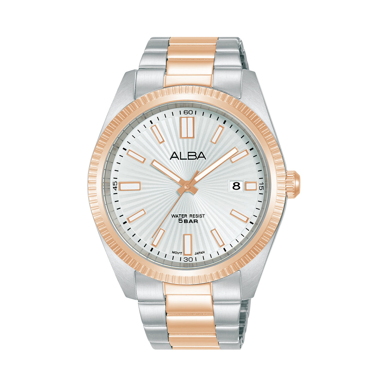 Alba watch online silver