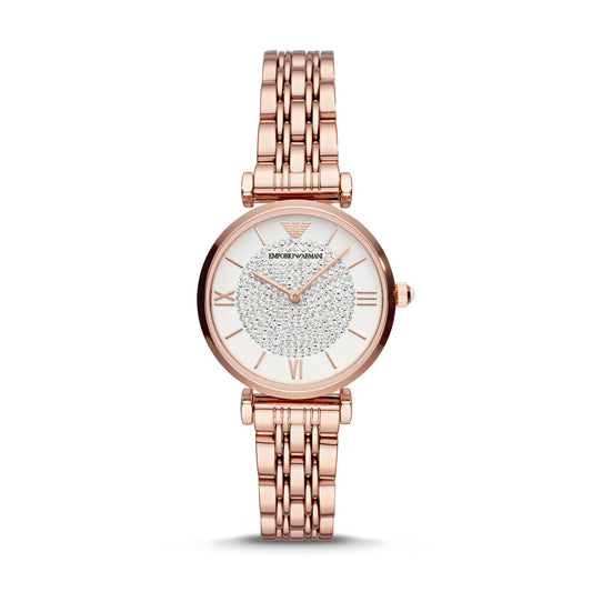 Emporio Armani Women's Gianni T-Bar Fashion Quartz Watch