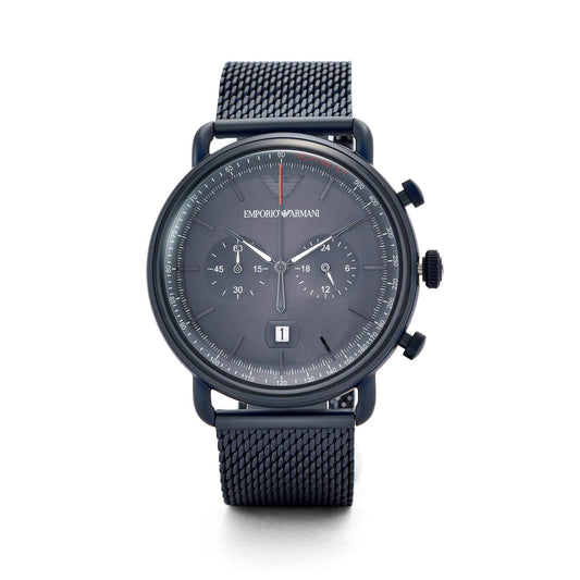 Emporio Armani Men's Aviator Fashion Quartz Watch