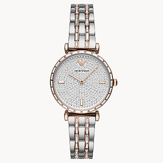 Emporio Armani Analog Watch 0 JWL GP Metal Bracelet
