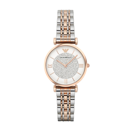 Emporio Armani Women's Gianni T-Bar Fashion Quartz Watch