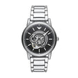 Emporio Armani Automatic Watch 21 JWL SS Metal Bracelet