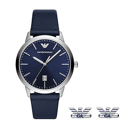 Emporio Armani Set Watch and Cufflink