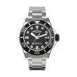 Armand Nicolet JS9-41 Men's Automatic Steel Bracelet Black Dial Watch
