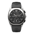 Armand Nicolet J09-3 Men's Automatic Black Strap Black Dial Watch