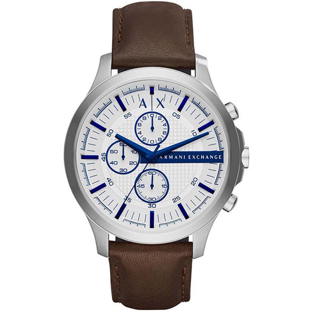 Armani Exchange Men's Analog Watch Leather Strap – The Watch House