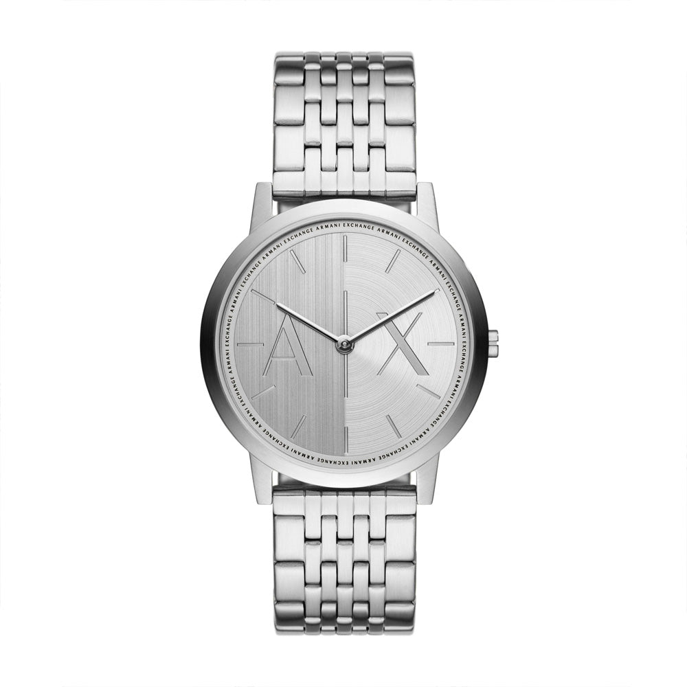Armani Exchange Men's Two-Hand Stainless Steel Watch