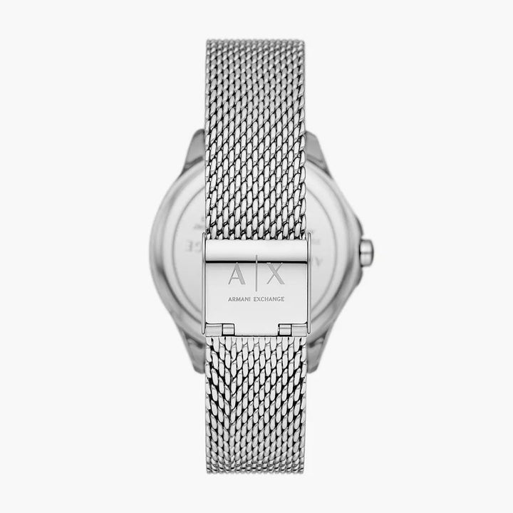 Armani Exchange Women's Three-Hand Stainless Steel Mesh Watch