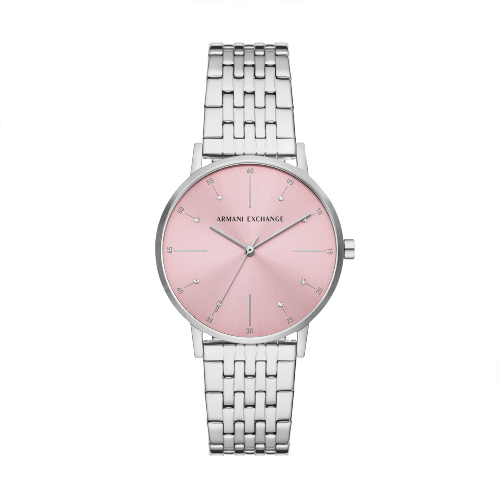 Armani Exchange Women's Three-Hand Stainless Steel Watch – The Watch House