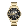 Armani Exchange Men's Automatic Gold-Tone Stainless Steel Watch