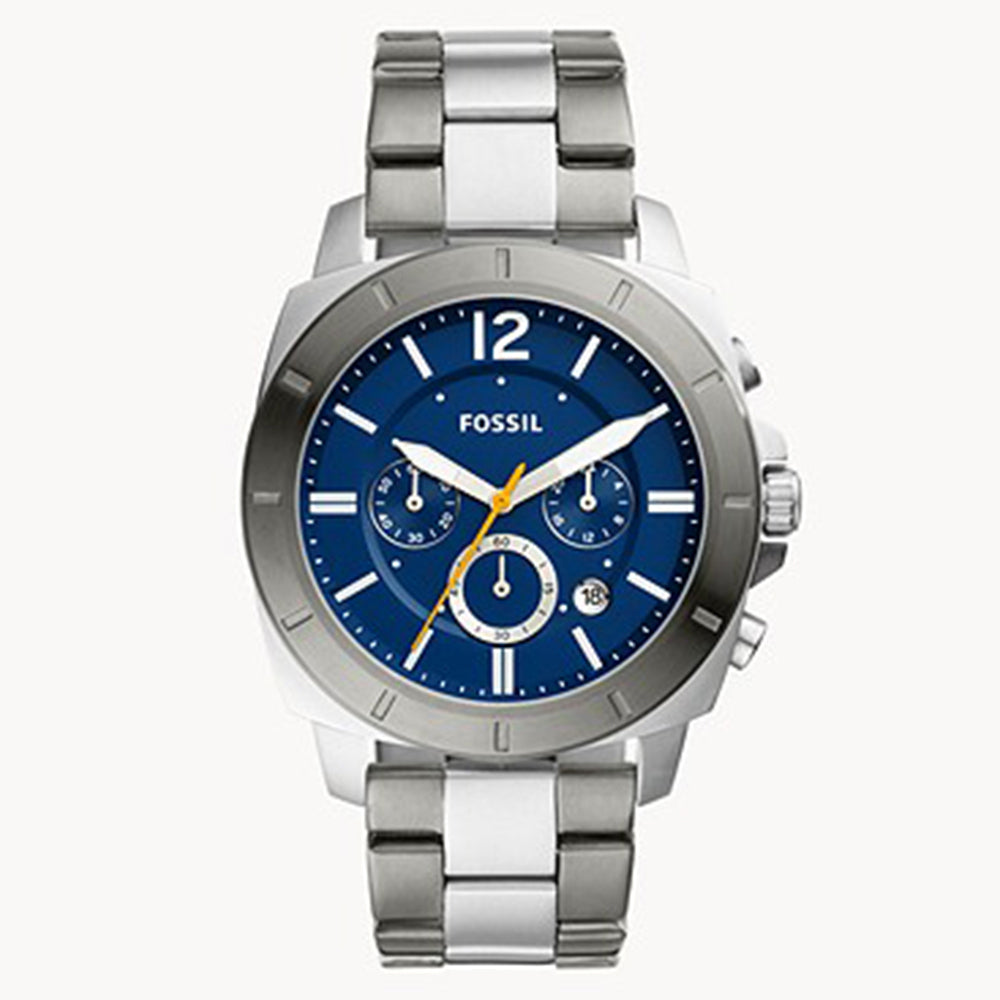 Fossil Analog Men's Watch Stainless Steel Metal Bracelet - BQ2464