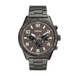 Fossil Analog Men's Watch Stainless Steel Metal Bracelet