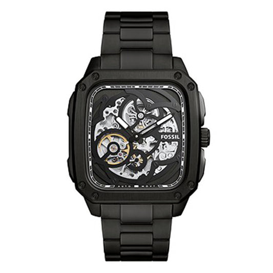 Fossil Automatic Men's Watch Stainless Steel Metal Bracelet