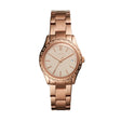Fossil Analog Women's Watch Gold Plated Metal Bracelet