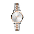 Fossil Analog Women's Watch Gold Plated Metal Bracelet