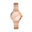 Fossil Analog Women's Watch Gold Plated Metal Bracelet