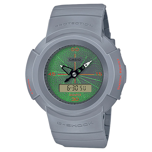 ساعة كاسيو جي-شوك للرجال تناظرية-رقمية AW-500MNT-8ADR