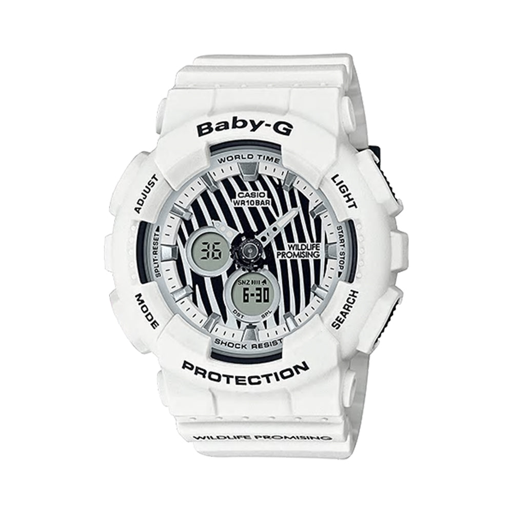 Casio Baby-G Ladies Analog-Digital Watch BA-120WLP-7ADR