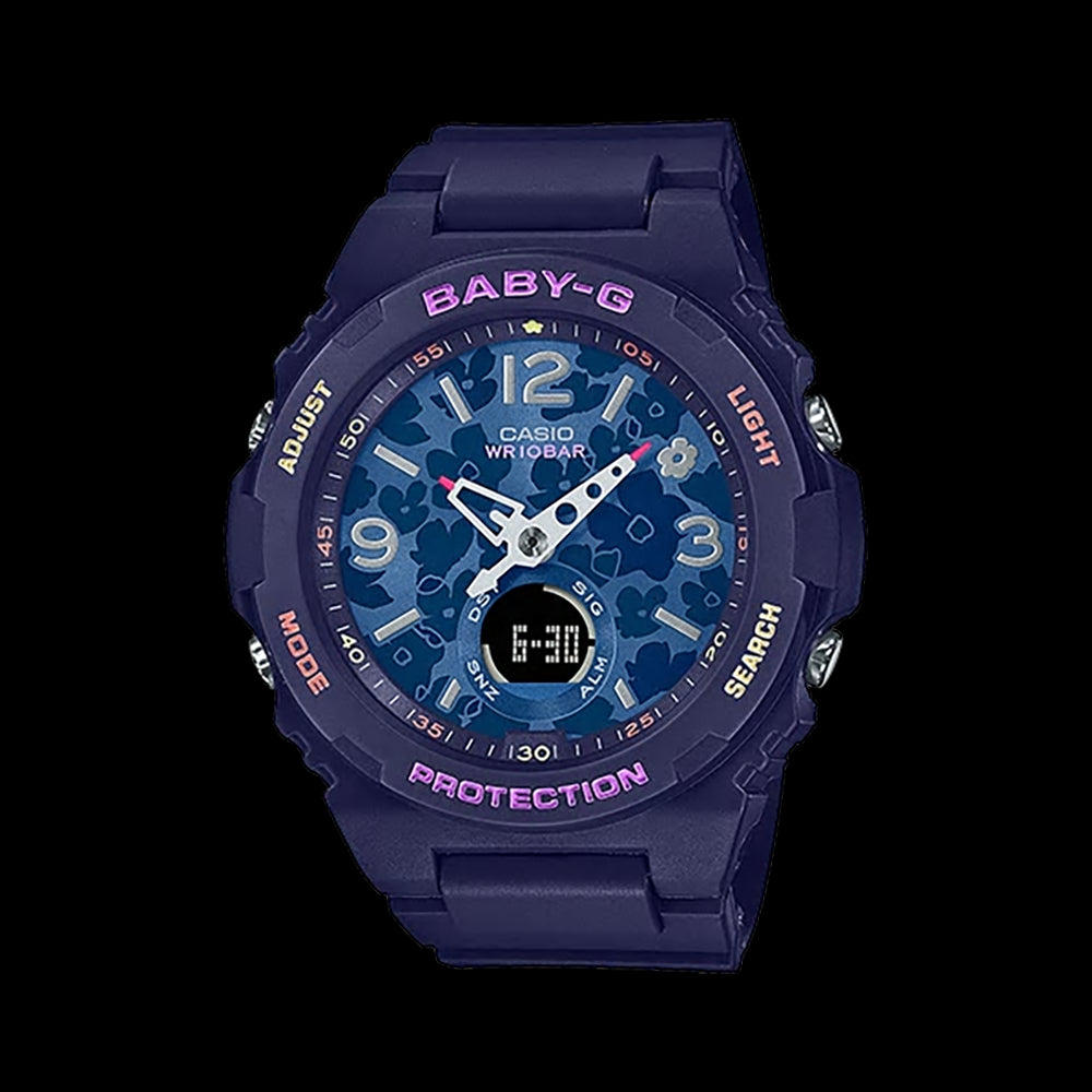 Casio Baby-G Ladies Analog-Digital Watch BGA-260FL-2ADR