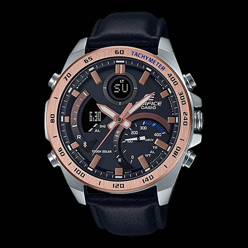 Casio Edifice Men's Analog-Digital Watch ECB-900GL-1BDR