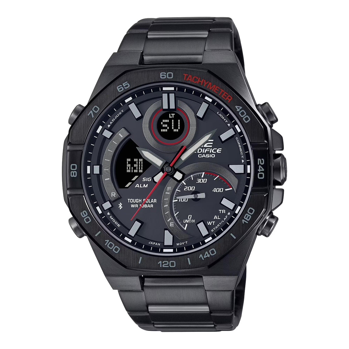 Casio Edifice Men's Analog Digital Tough Solar Watch - ECB-950DC-1ADF