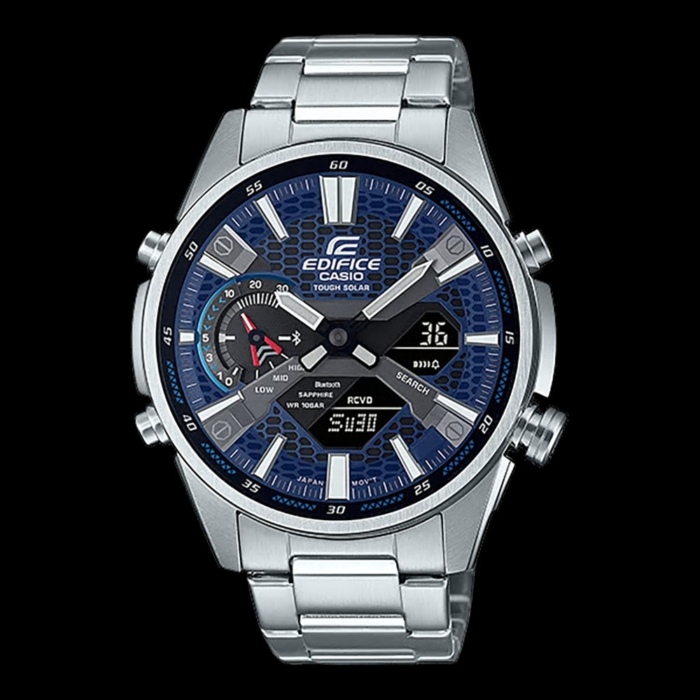 Casio Edifice Men's Analog-Digital Watch ECB-S100D-2ADF