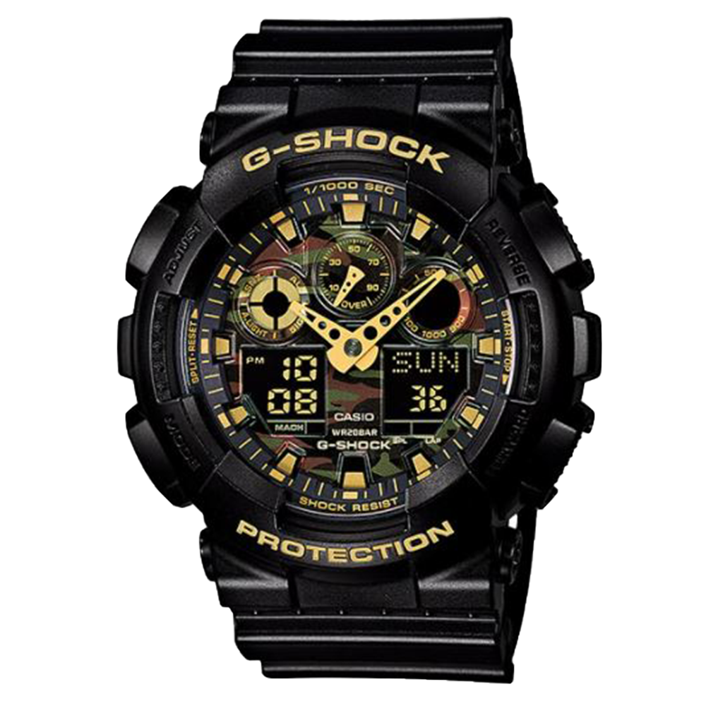 Casio G-Shock Men's Analog-Digital Watch GA-100CF-1A9DR