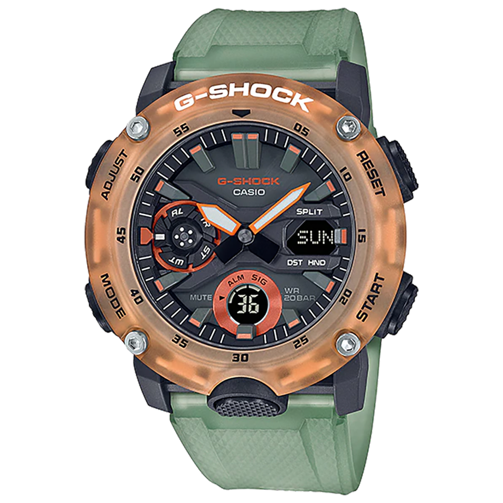 Casio G-Shock Men's Analog-Digital Watch GA-2000HC-3ADR