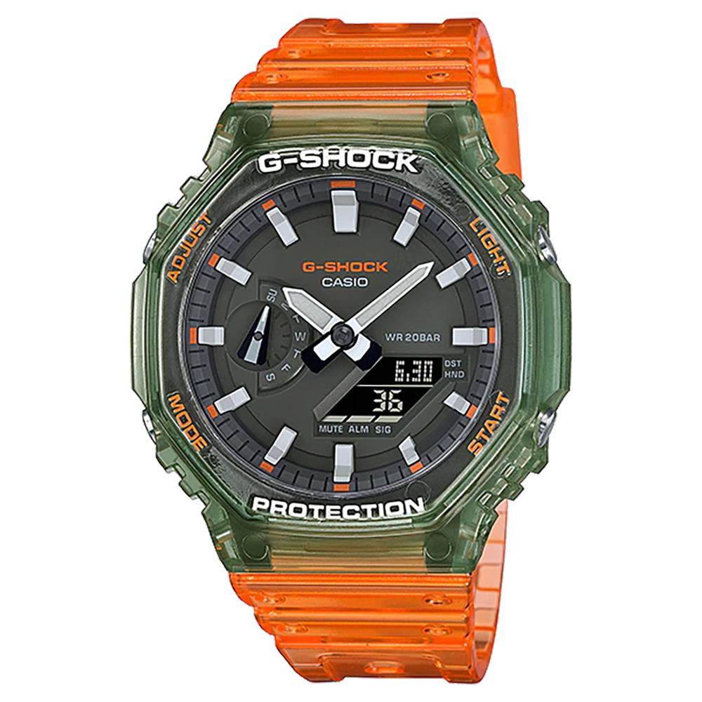 Casio G-Shock Men's Analog-Digital Watch GA-2100HC-4ADR