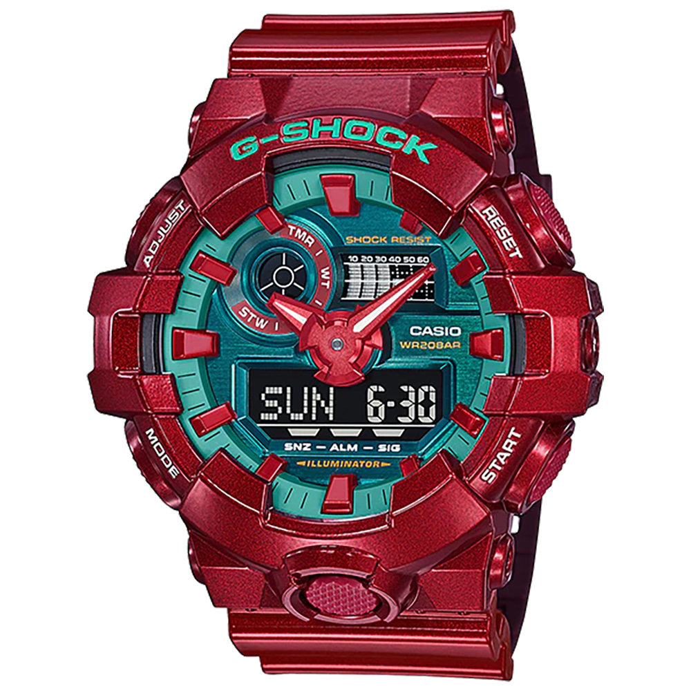 Casio G-Shock Men's Analog-Digital Watch GA-700DBR-4ADR