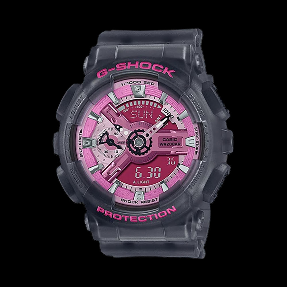 Casio G-Shock Ladies Analog-Digital Watch GMA-S110NP-8ADR