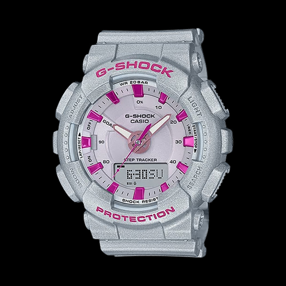 Casio G-Shock Ladies Analog-Digital Watch GMA-S130NP-8ADR