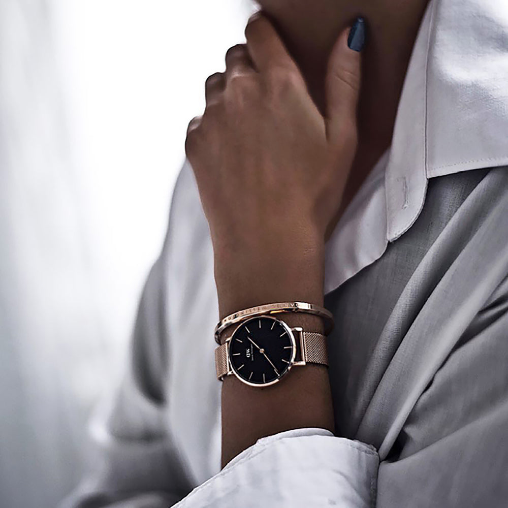 Daniel Wellington Women's Watch Rose Gold Tone Case Quartz