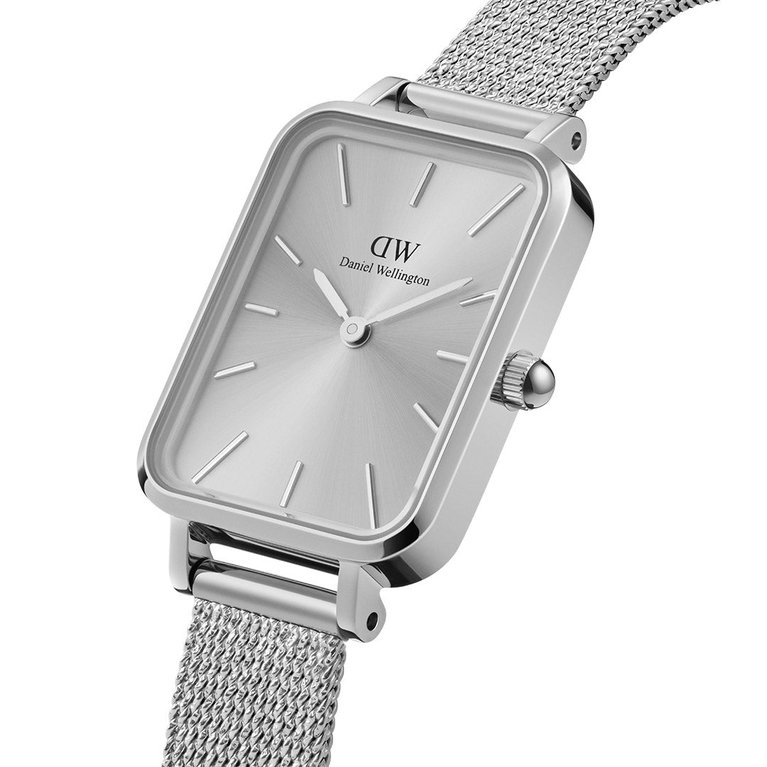 Daniel Wellington Women's Watch Silver Tone Case Quartz