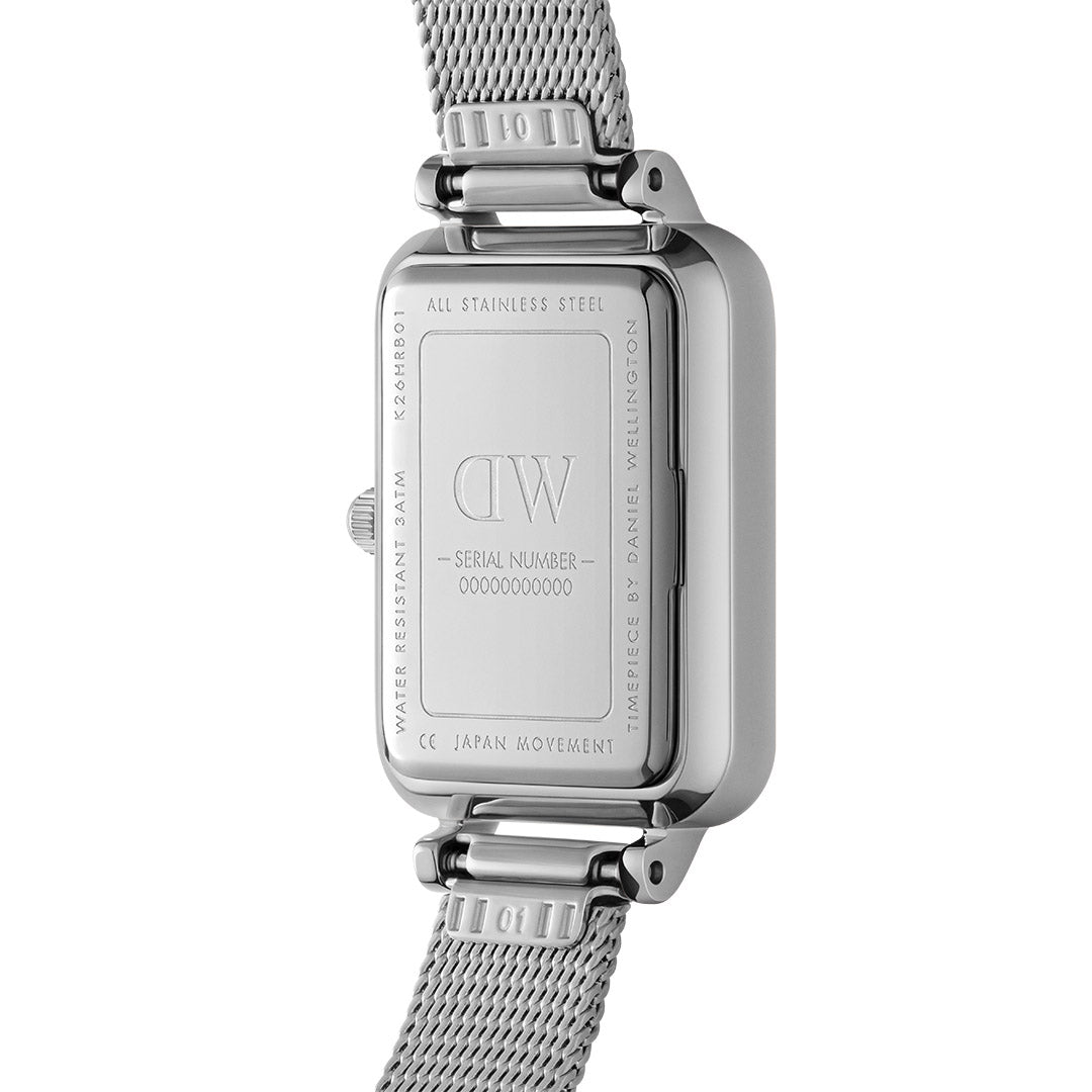 Daniel Wellington Women's Watch Silver Tone Case Quartz